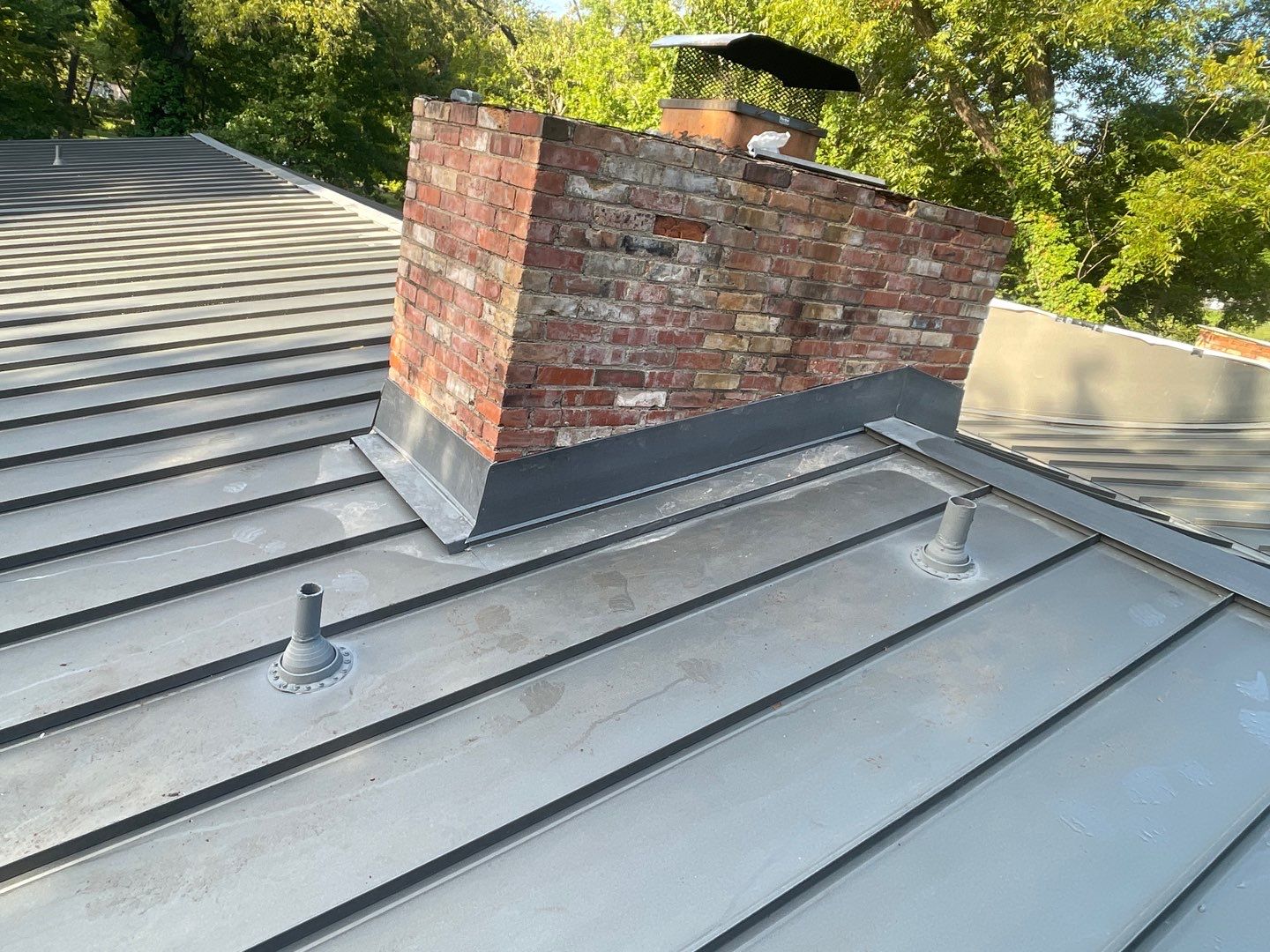 Chimney flashing and pipe boots