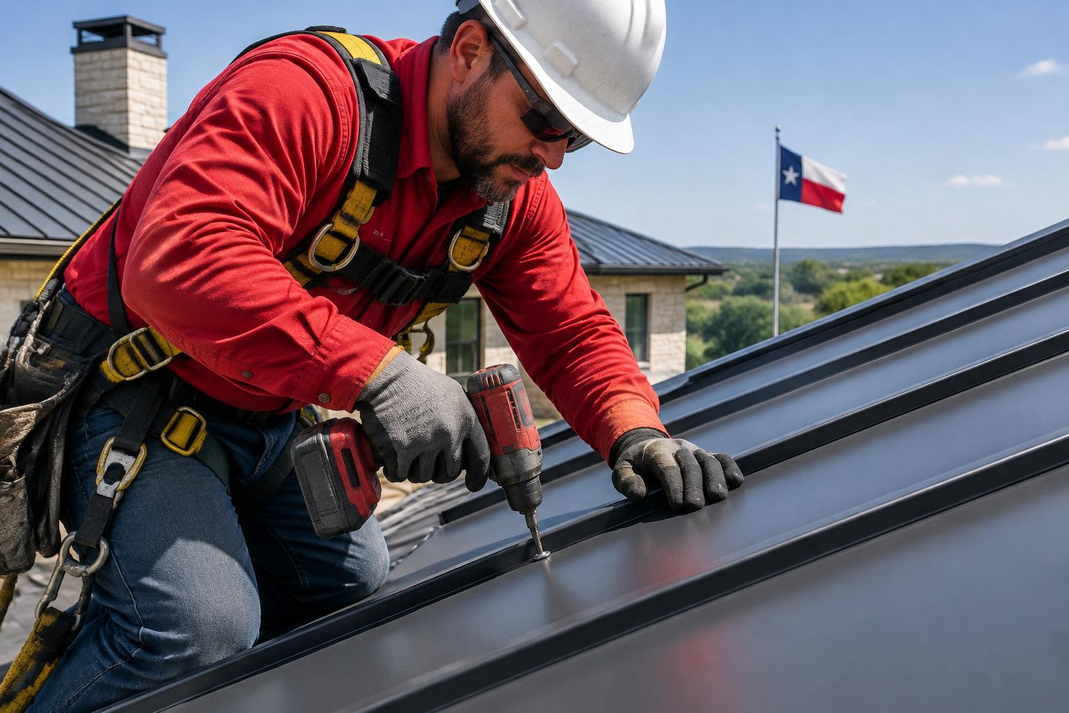 Illustrative roofing craftsmanship