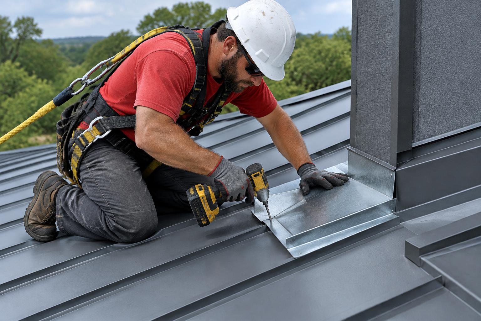 Illustrative Roof repairs